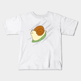 Speedy Snail Kids T-Shirt